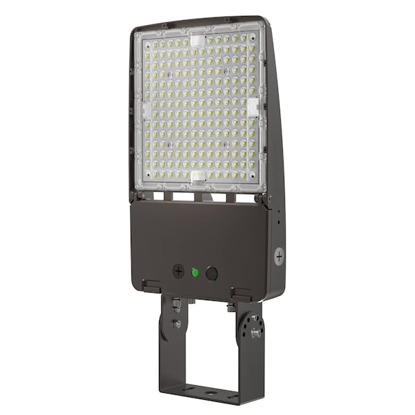 Commercial Led 150w Flood Light with Trunnion CLF14-150S-UNV-8SC1-T3-TR-BZ-BPC - main
