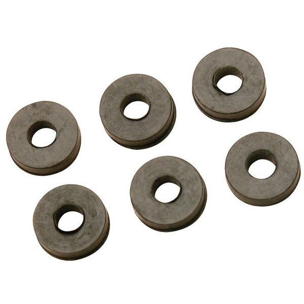 Plumb Pak Faucet Washer, 3/8L, 11/16 in Dia, Rubber, For: Sink and Faucets PP805-36 - main