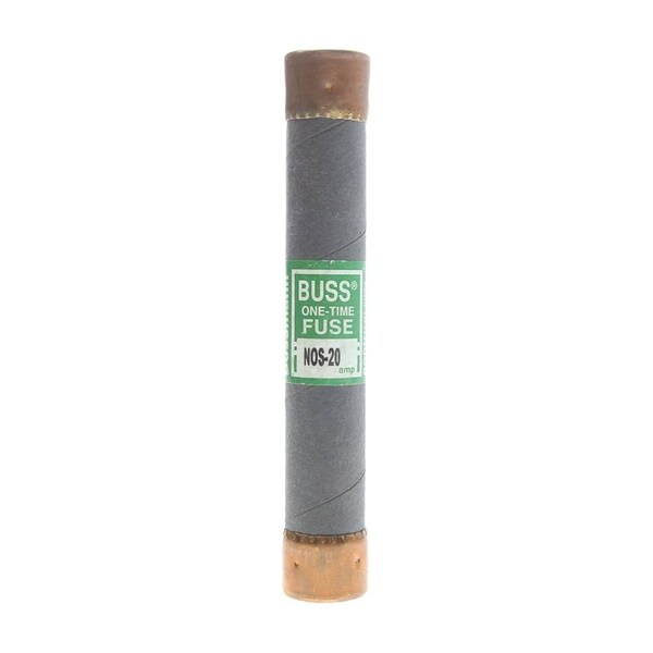 Eaton Bussmann Series Class K5 fuse, general purpose, non-current-limiting fuses, 20 A, 10PK NOS-20 - main