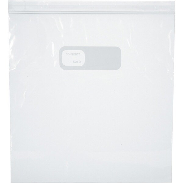 Boardwalk Reclosable Food Storage Bags, 1 gal, 1.75 mil, 10.5"x11", Clear, PK250 BWK1GALBAG - main