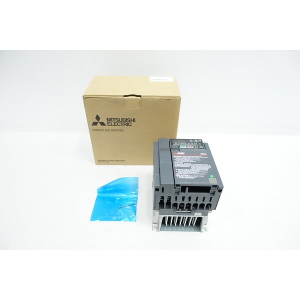 Mitsubishi VFD DRIVE 200-240V-AC 0.2-590HZ 200-240V-AC FR-E820-0080EPA-60 - main