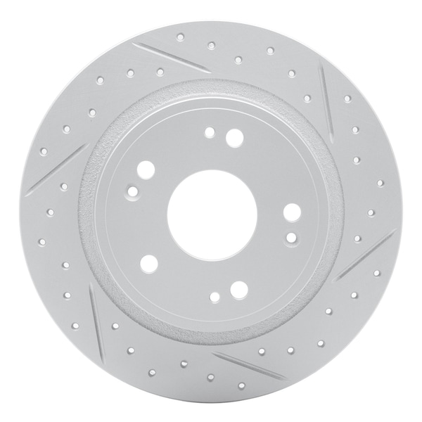 Dynamic Friction Co DFC Geoperformance Rotor - Drilled and Slotted 830-59032R - main