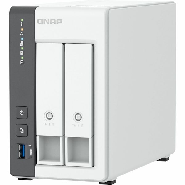 Qnap TOWER NAS 2 BAY NAS ARM CORTEX-A55 4C, MALI-G52 GPU, 2 X SATA 6GB/S 3.5IN/2 TS-216G-US - main