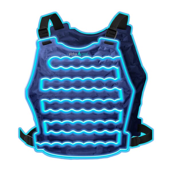 Alphacool Polar Cooling Ice Vest - One Size - Navy 675595811593 - main