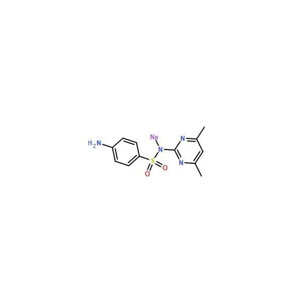 Ak Scientific Sulfamethazine sodium salt (100g), CAS 1981-58-4 O349-100g - main