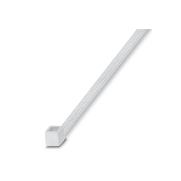 Phoenix Contact Cable Tie, 140 mm L, Transparent, Polyamide 6.6, 130 N Strength 3240747 - main