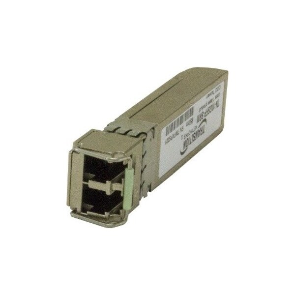 Transition Networks TRANSCIEVER- SFP+, 1000BASE-SX/10GBASE-SR, MM DUPLEX LC, 300/82/33M, 3.3V, DMI TN-10GSFP-SRM - main