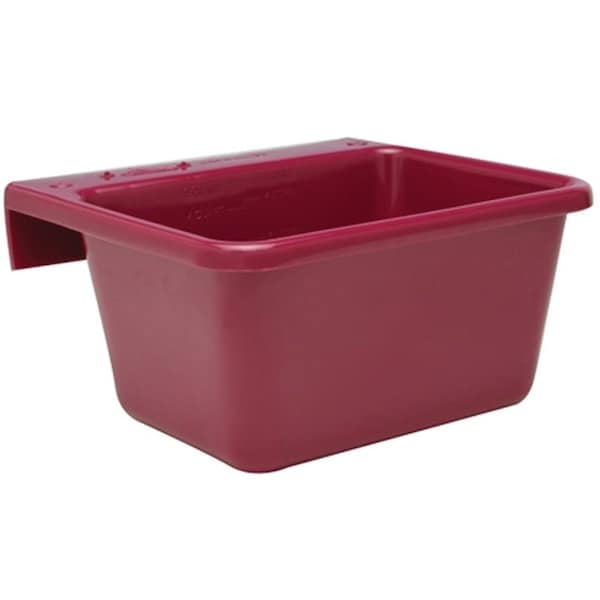 Fortex Fortiflex 1306613 Pet Feeder, S, 5 qt Volume, Burgundy SF-6 BURG - main
