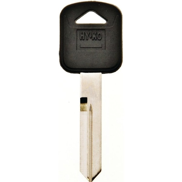 Hy-Ko Key Blank, Brass, Nickel, For: Ford Vehicle Locks 12005H75 - main