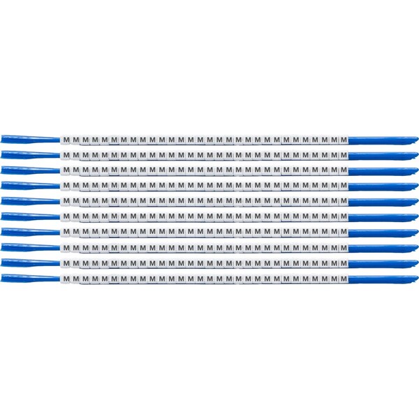 Brady ClipSleeve Wire Markers Size 07 Nylon 18 AWG - 18 AWG, M Pack of 300 Each, 300PK SCN07-M - main