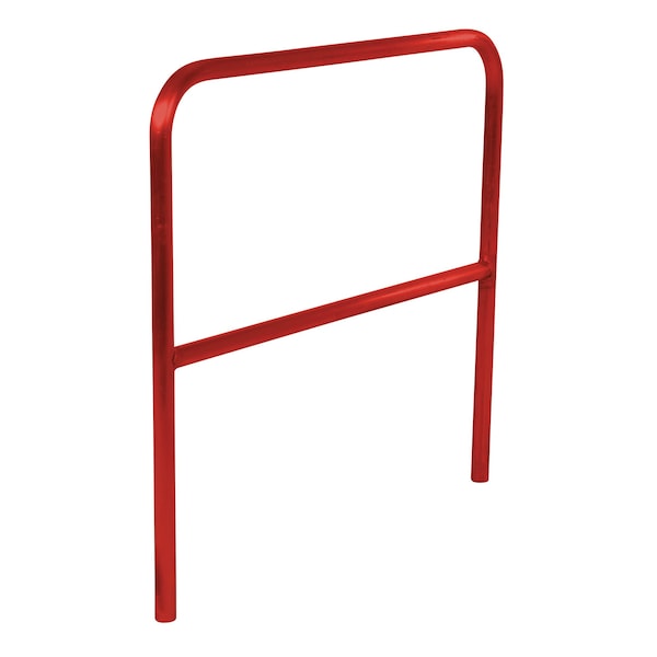 Vestil Aluminum Pipe Safety Railing 48 In. Length Red ADKR-4-RD - main