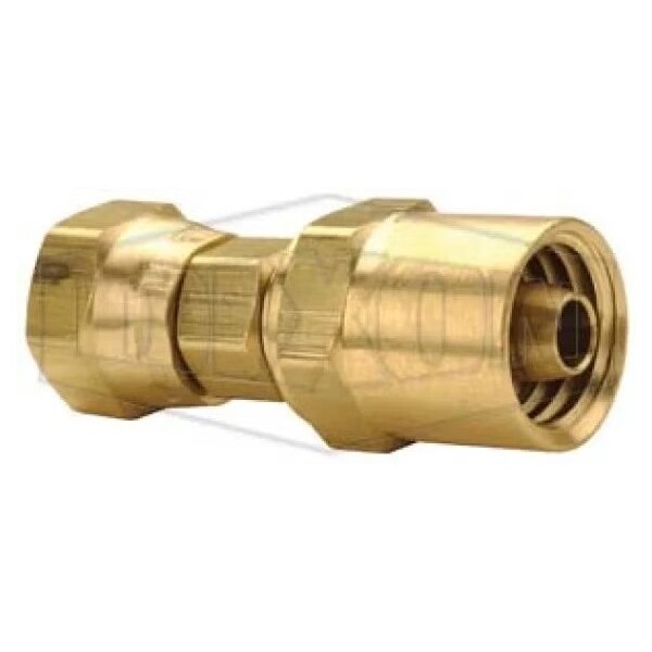 Dixon Reusable Swivel, 3/8-18, Female NPSM, 360 Brass Alloy, Domestic 1856126K - main