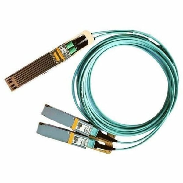 Nvidia AOC splitter 2x100G to 2X 100G(2x50G-PAM4) OSFP to 2xQSFP565 AOC, 5M MFA7U10-H005 - main