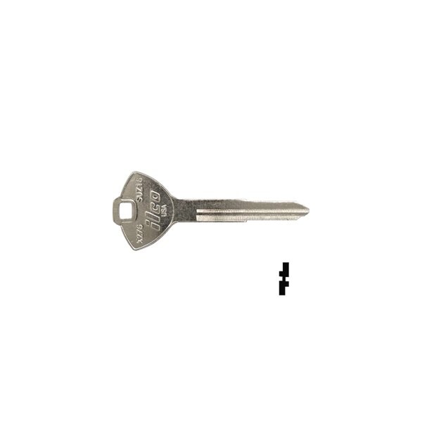 Ilco Unican Suzuki Motorcycle Key, 10PK X276 - main