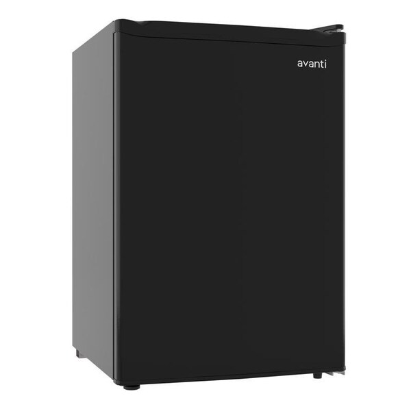 Avanti 2.4 cu ft Black Steel Compact Refrigerator 200 W RM24T1B - main