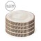 Vintiquewise Barky Natural Wood Slabs Rustic Ornament Slice Tray Table Charger 10 set of 4 QI003847-10.4 - alternate 2