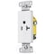 Trade Select 20A Residential Grade Toggle Switch, Single Pole, White RRD201W - alternate 1