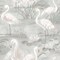 Chesapeake Everglades Grey Flamingos Wallpaper 3120-13603 - alternate 1
