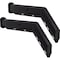 Buyers Products Mudflap Hanger, Black, Steel 85930030 - alternate 2