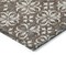 Homeroots 10' X 14' Brown Gray And Beige Floral Washable Indoor Outdoor Area Rug 595936 - alternate 2
