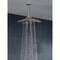 Brizo Virage: H2OKinetic Square Raincan Showerhead 81330-PN - alternate 2