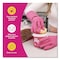 The Pink Stuff Sqeezy Dual-Sided Sponge and Scrubber, 4" x 5.3", 3.8" Thick, Pink/Ivory, 12PK RST823773CT - alternate 2