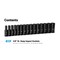 Capri Tools 3/8 in. Drive Deep Impact Socket Set, 12-Point, Metric, 8 to 22 mm, 15-Piece CP53800-15MD - alternate 2