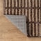 World Rug Gallery Bohemian Stripe Lines Shag Area Rug 2 ft x 3 ft Beige WR128BEIGE2X3 - alternate 2