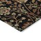 Homeroots 8' X 10' Black Brown And Red Floral Washable Indoor Outdoor Area Rug 603404 - alternate 2