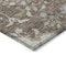Homeroots 8' Brown Beige And Green Round Floral Washable Indoor Outdoor Area Rug 605451 - alternate 2