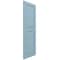 Ekena Millwork True Fit PVC Two Equal Raised Panel Shutters, Peaceful Blue, 12W x 32H, PR TFP101RPF12X032SB - alternate 2