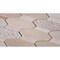 Apollo Tile Beige 11x12 Crema Marfil Marble Polished, Etched Floor and Wall Mosaic Tile 4.66 sqft/case, 5PK APLBL8802CMA - alternate 2