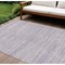 Homeroots 8' X 10' Lavender And Lilac Abstract Washable Indoor Outdoor Area Rug 613112 - alternate 1