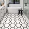 Msi White And Gray Hive Pattern Sample Matte Porcelain Floor And Wall tile ZOR-MD-0579-SAM - alternate 2