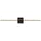 Jonathan Y McKenna 28" Modern Minimalist Adjustable Dimmable Integrated LED Metal Wall Sconce, Oil Rubbed Bronze JYL7041D - alternate 2