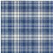 Homeroots 10' X 14' Navy Blue And Ivory Plaid Washable Indoor Outdoor Area Rug 597122 - alternate 2