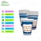 Ecoquality 10oz Insulated Paper Hot Cups With White Flat Lids New York Greek Design Cups, 1000PK EQ10OZANGPCWFL-1000 - alternate 2