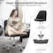 Yssoa Simple Deluxe Armless Office Desk Chair, Modern Cute Swivel Vanity Chair Comfy Home Office Chairs w 3A88HKCHAIROFFICEDGY01 - alternate 2