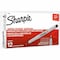Sharpie Permanent Marker, Black, Ultra Fine Tip, Capped, 12 PK 37001B - alternate 1