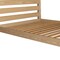Homeroots Natural Solid Wood Twin Bed Frame 546744 - alternate 2