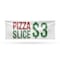 Signmission Pizza Slice $3, 48 Inch x 120 Inch, Vinyl Banner B-120-30807 - alternate 1