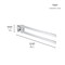 Grohe Allure Double Towel Bar 40342EN1 - alternate 2
