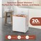 Serenelife WIFI Luxury Rectangle Towel Warmer SLTLR660W - alternate 2