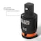 Klein Tools Swivel Impact Wrench Adapter Set, 2-Piece 65842SW - alternate 2