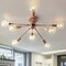 Jonathan Y Copper 30.5" 8-Light Sputnik Metal LED Flush-Mount, Copper JYL7459A - alternate 2