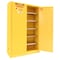 Securall Paint Storage Cabinet, 60 Gallon, 5 Shelves, 43 in W x 65 in H x 18 in D, Red P160 - alternate 2
