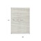 Homeroots 9' X 12' Ivory Beige And Taupe Faux Bois Washable Indoor Outdoor Area Rug 614489 - alternate 2