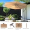Villacera 10-Foot Offset Patio Umbrella, Beige 83-OUT5410 - alternate 2
