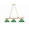 Z-Lite Cordon Heritage Brass 3 Light Billiard 2306-3HBR-ARG - alternate 2