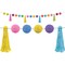 Teacher Created Resources Colorful Pom-Poms and Tassels Garland, 3PK TCR8901 - alternate 2